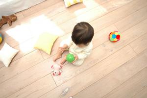 マタニティマッサージを行っている